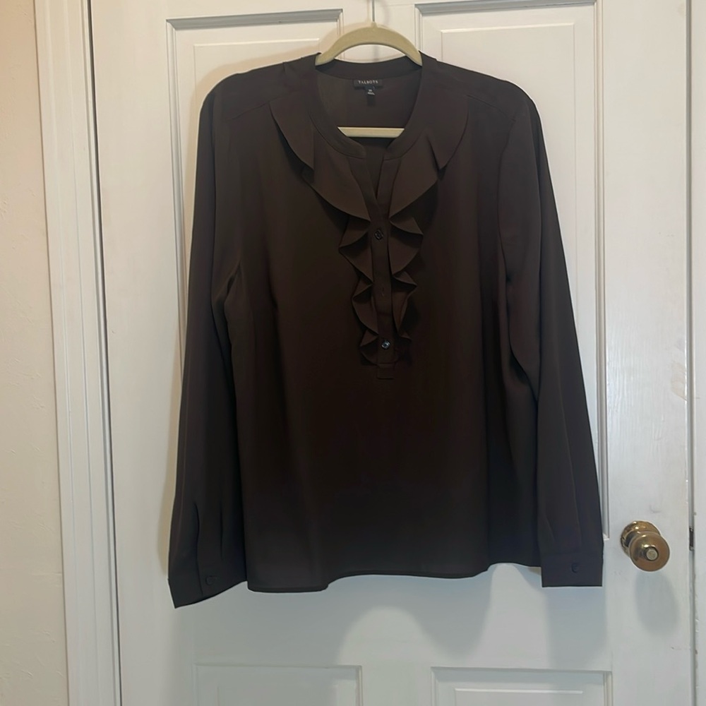 Talbots, Size 20, Chocolate Brown